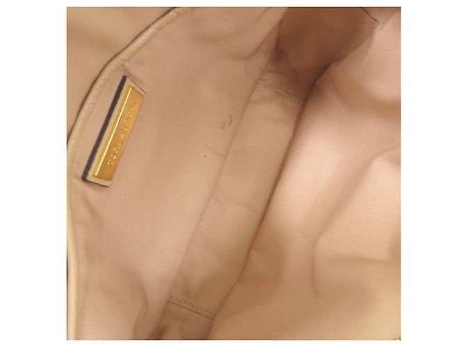 Borsa a tracolla in pelle Tory Burch McGraw Beige - vista 5