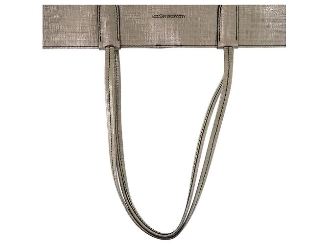 Saco Tote Prateado Alexander McQueen Prata - vista 3