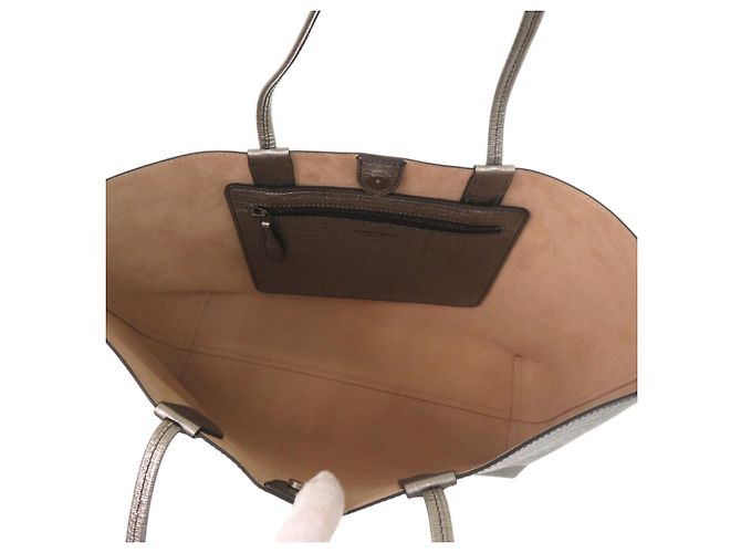Saco Tote Prateado Alexander McQueen Prata - vista 4