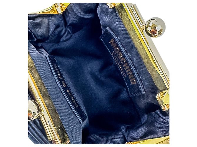 Mini Bolso de Hombro Moschino Rider's Chain Pouch Negro - vista 10