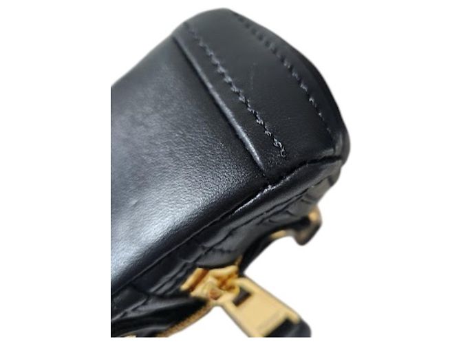 Mini Bolso de Hombro Moschino Rider's Chain Pouch Negro - vista 17