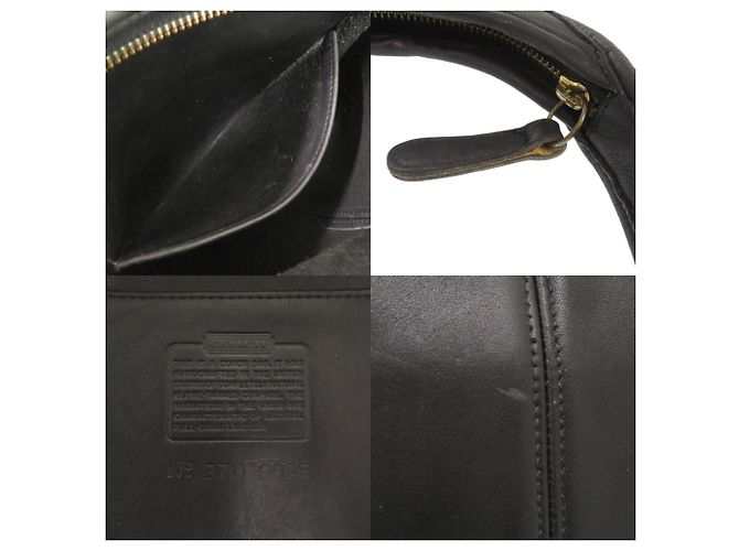 Coach Old Ergo One-Shoulder Bag Schwarz - Ansicht 7
