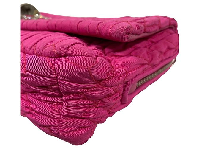 Borsa a spalla Miu Miu Matelassé Rosa - vista 11