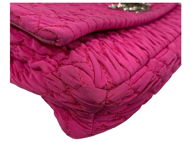 Borsa a spalla Miu Miu Matelassé Rosa - vista 12