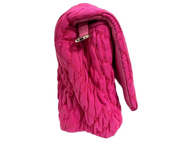 Borsa a spalla Miu Miu Matelassé Rosa - vista 3