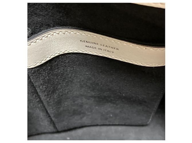 Bolsa de couro acolchoado Tod's Sera em Branco - vista 10