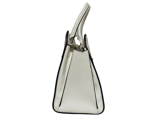 Bolsa de couro acolchoado Tod's Sera em Branco - vista 5