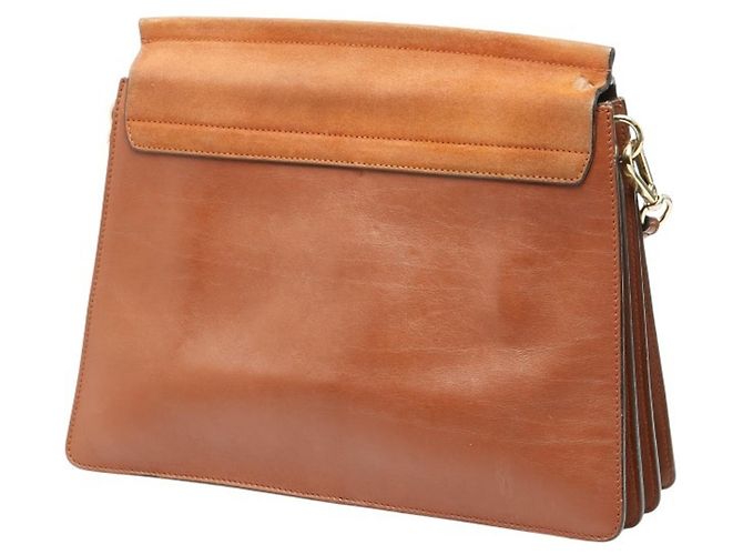 Chloé Faye Medium Crossbody Shoulder Bag Braun - Ansicht 2