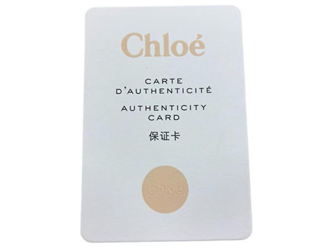 Borsa Chloé Chloe Roy in pelle nera Nero - vista 7