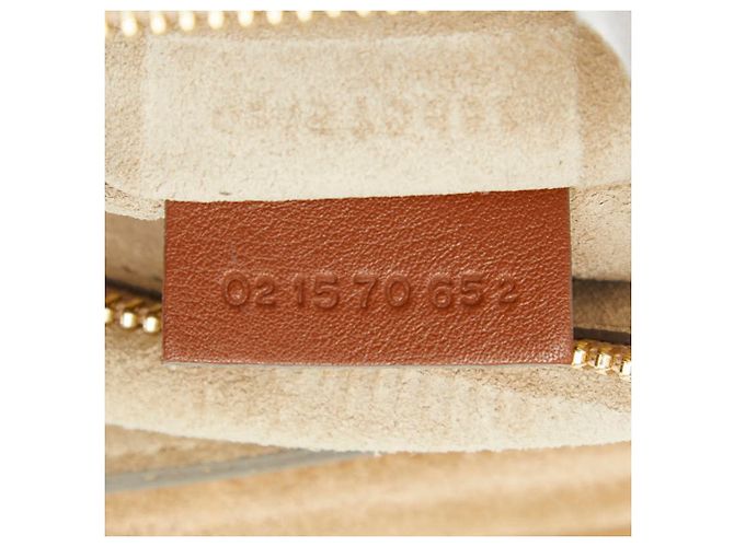 Borsa a tracolla Chloé Faye Beige - vista 10