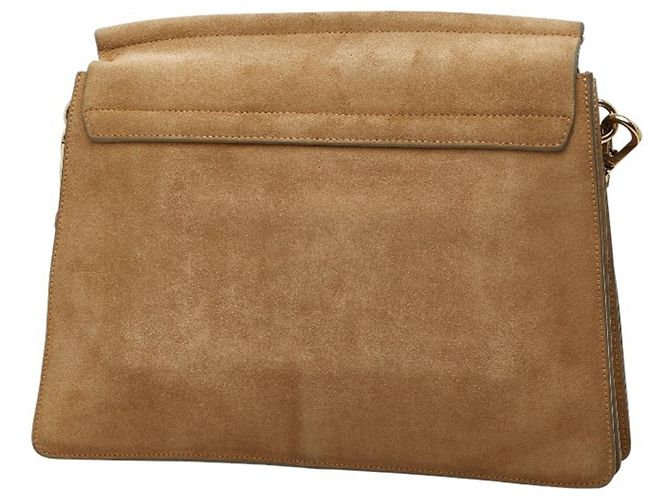 Borsa a tracolla Chloé Faye Beige - vista 2