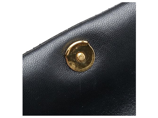 Borsa a tracolla matelassé con catena Burberry TB Laura Nero - vista 10