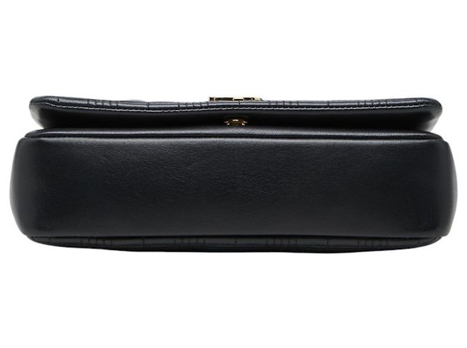Borsa a tracolla matelassé con catena Burberry TB Laura Nero - vista 3