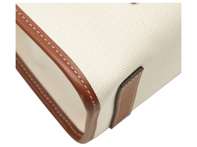 Burberry Small Freya Tote Bag Braun Roh - Ansicht 5