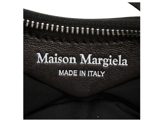 Maison Martin Margiela Maison Margiela Glam Slam Hobo Micro Chain Shoulder Bag Nero - vista 11