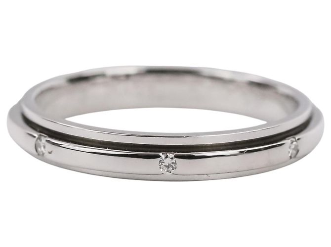 Anillo Piaget Possession con 7 diamantes Plata - vista 2