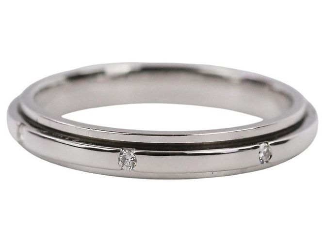 Anillo Piaget Possession con 7 diamantes Plata - vista 5