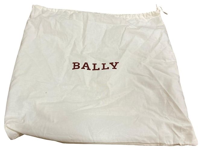 Sac à dos en cuir BALLY Bahira Turnlock Gris - vue 13