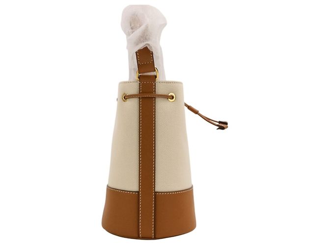 Borsa a secchiello Small Burberry da spalla Marrone - vista 4