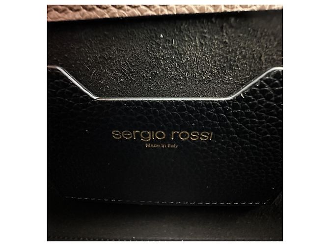 Borsa a tracolla Sergio Rossi SR1 Messenger Marrom - vista 10