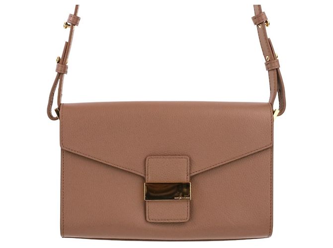 Borsa a tracolla Sergio Rossi SR1 Messenger Marrom - vista 2