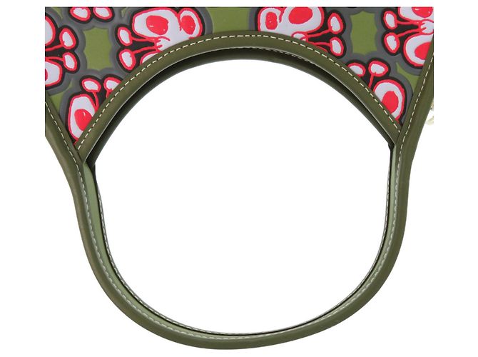 Borsa Coach Coachtopia Ergo Butterfly Print Rosso Verde Verde oliva - vista 5