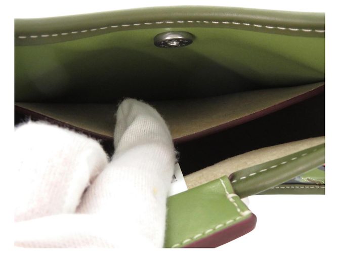 Borsa Coach Coachtopia Ergo Butterfly Print Rosso Verde Verde oliva - vista 7