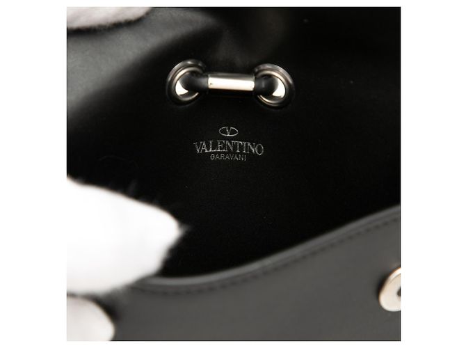 Borsa a tracolla Valentino VLTN Nero Bianco - vista 5