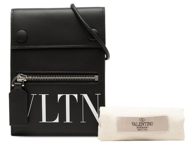 Borsa a tracolla Valentino VLTN Nero Bianco - vista 6