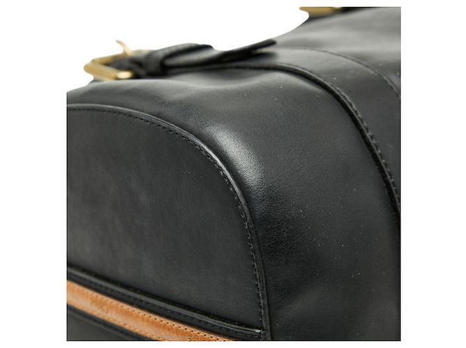 Bolsa de Ombro Chloé Mini Boston Preto - vista 5