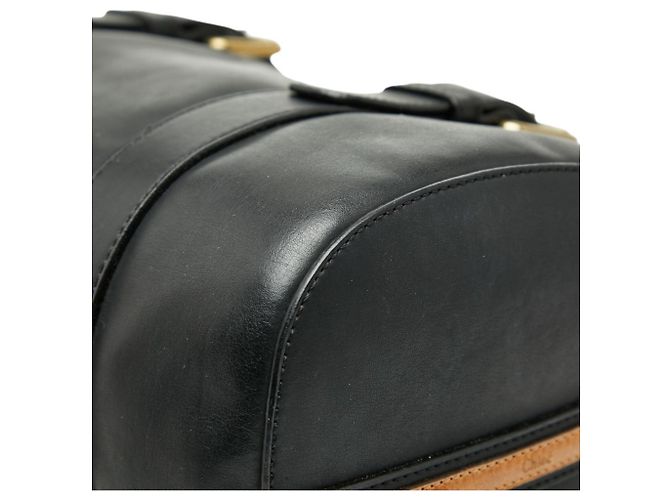 Bolsa de Ombro Chloé Mini Boston Preto - vista 6