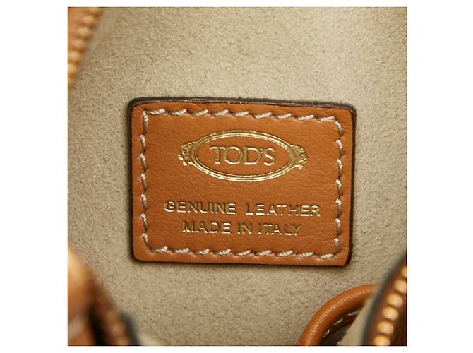 Borsa a tracolla singola Tod's T-Timeless Hobo Marrone - vista 7