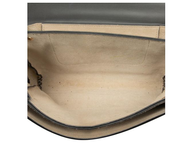 Borsa a tracolla Chloé Faye in pelle nera Nero - vista 4