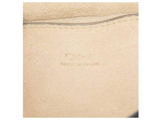 Borsa a tracolla Chloé Faye in pelle nera Nero - vista 5