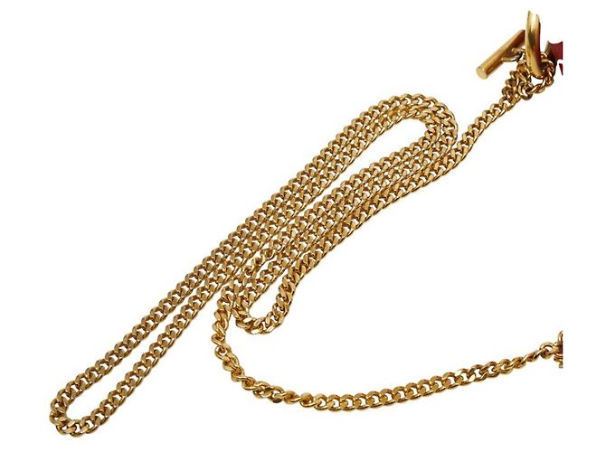 Bolso bandolera de cadena Chloé Drew Roja - vista 13