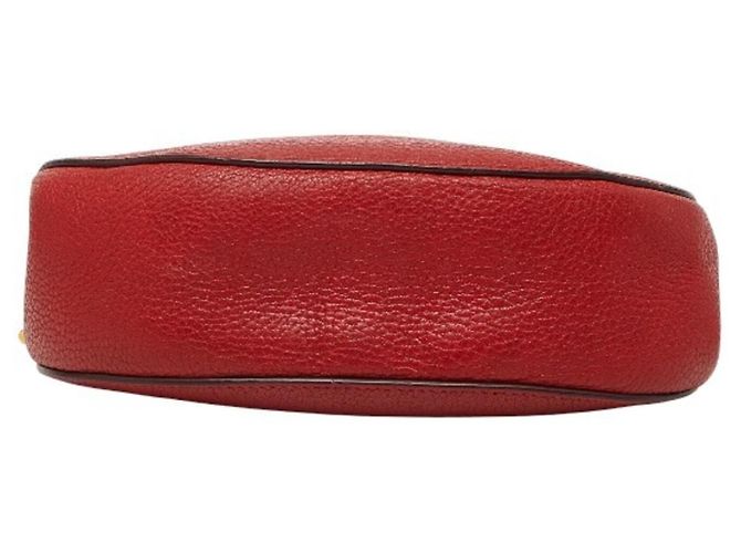 Bolso bandolera de cadena Chloé Drew Roja - vista 3