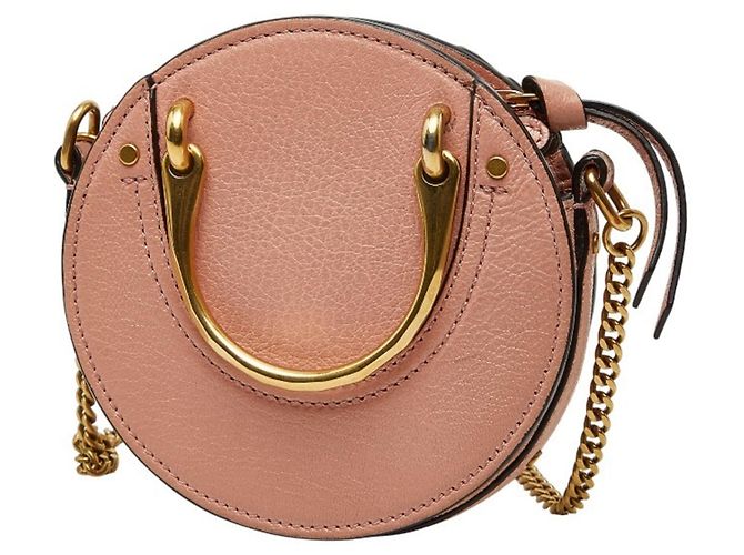 Bolso de mano Chloé Pixie Bolso de hombro con cadena Rosa - vista 2