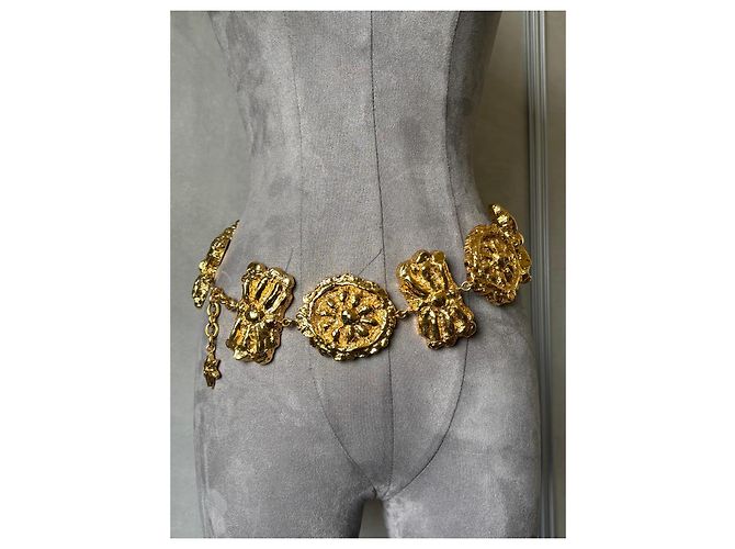 Cinturón de cadena Christian Lacroix dorado con estrella - vista 2