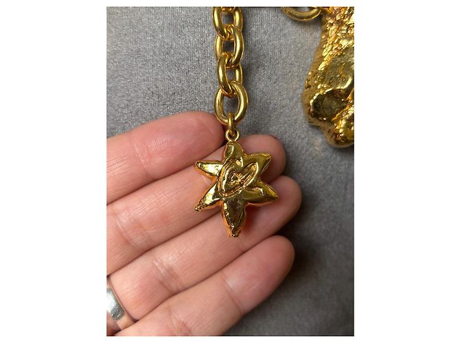 Cinturón de cadena Christian Lacroix dorado con estrella - vista 5