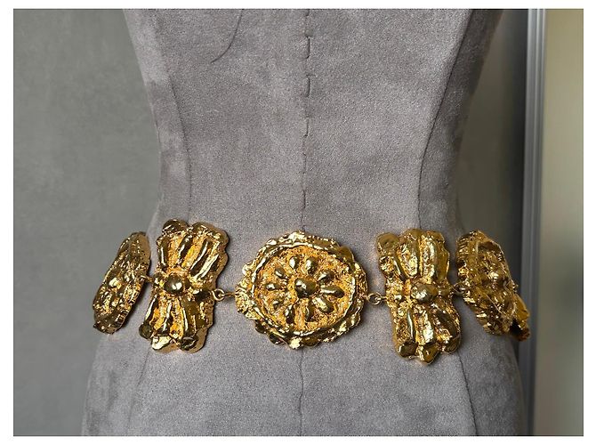 Cinturón de cadena Christian Lacroix dorado con estrella - vista 6
