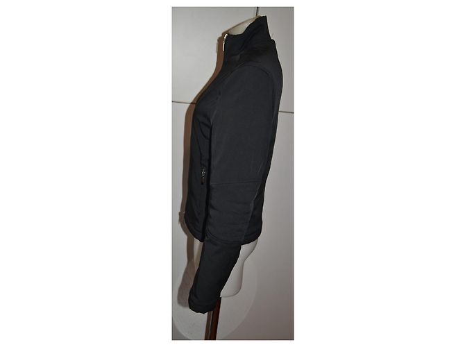 Twin Set schwarze Sportjacke aus technischem Gewebe - Ansicht 3