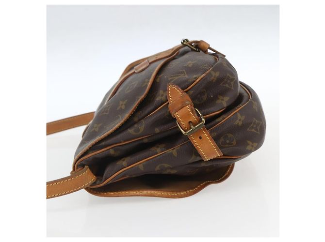 Louis Vuitton Saumur Monogram Canvas Marron - vue 3