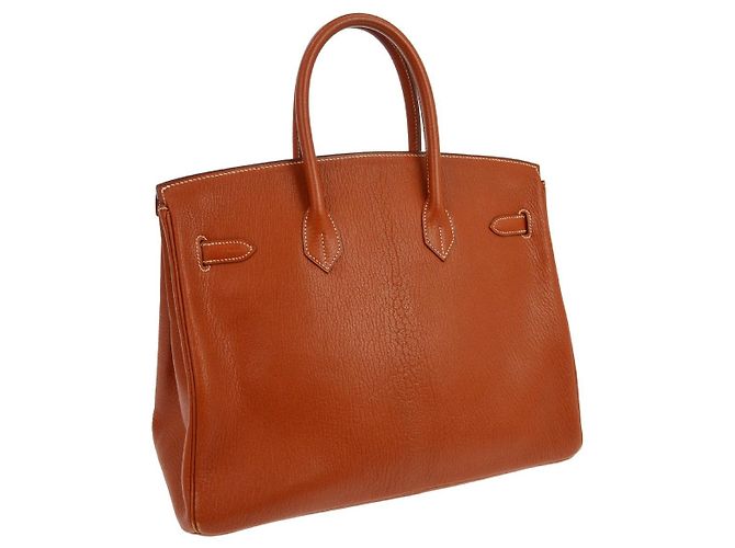 Hermès Hermes Birkin Brown Chevre de Coromandel with Gold Hardware 35 Braun - Ansicht 2