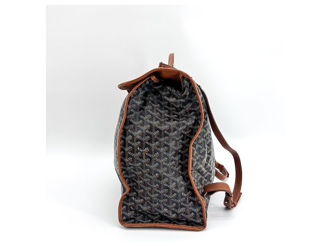 Mallette Goyard Saint Leger en toile enduite Noir - vue 4