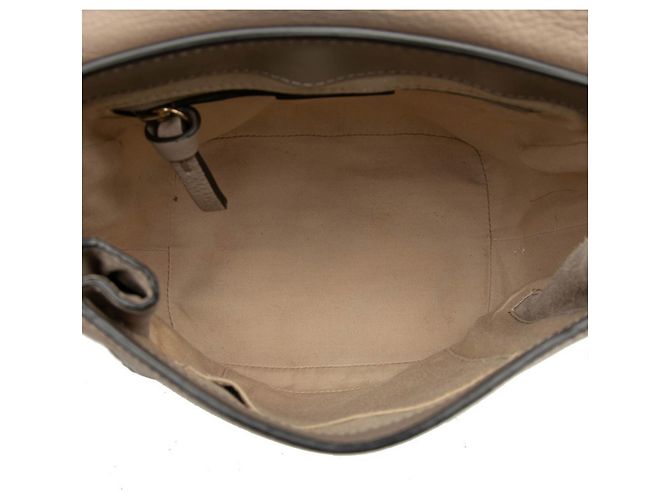 Mochila Chloé Chloe Faye Backpack Marrom - vista 4