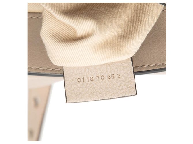 Mochila Chloé Chloe Faye Backpack Marrom - vista 6