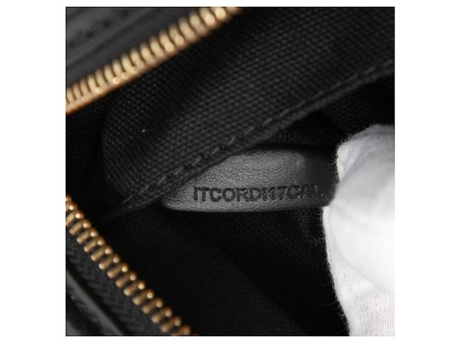Borsa a tracolla con catena Burberry TB Logo Nero - vista 6