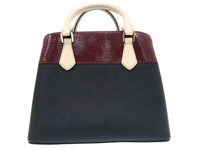 Bolso Tote Tory Burch Robinson de triple compartimento Negro - vista 2