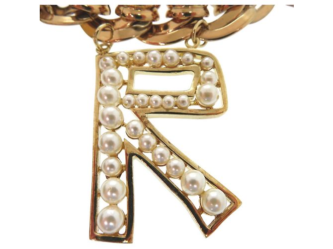 Dolce & Gabbana AMORE Perlenkette Golden - Ansicht 6