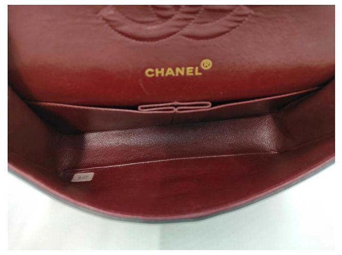 Chanel Classic Double Flap Quilted Lambskin Maxi - vista 3